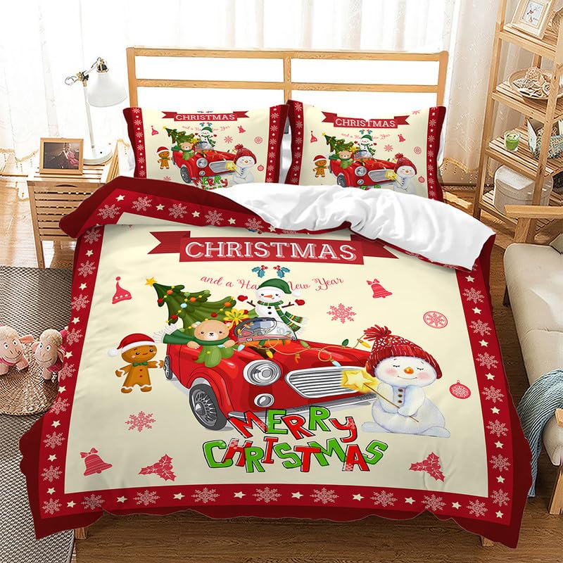 Housse de couette 220x240 microfibre 110g/㎡ douce et résistante haute densité