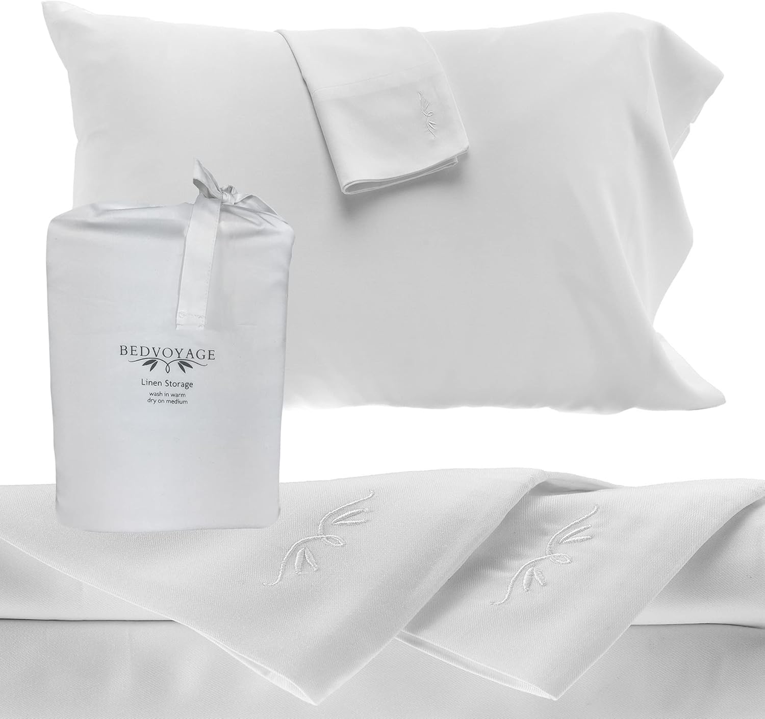 BedVoyage Bamboo Sheets 4 Piece Bed Sheet Set