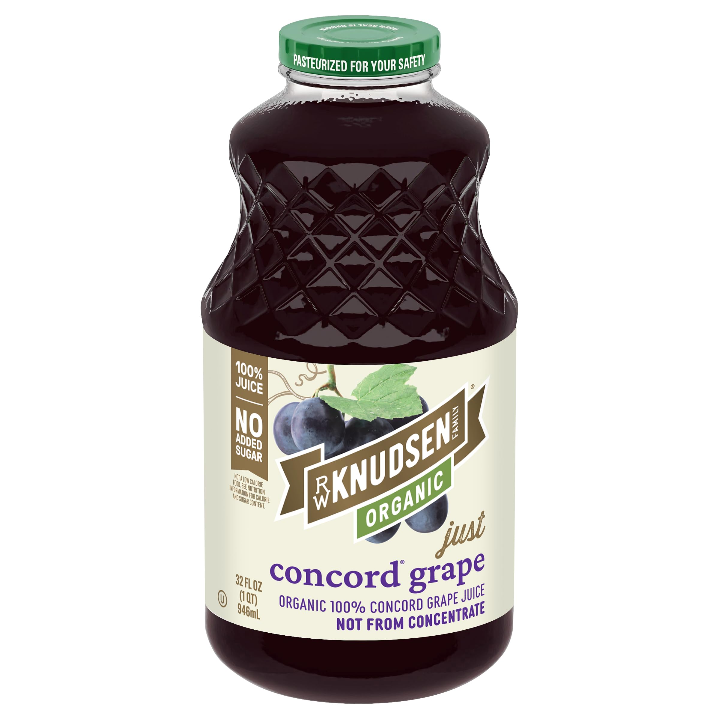 R.W. Knudsen Organic Just Concord Grape Juice, 32 fz
