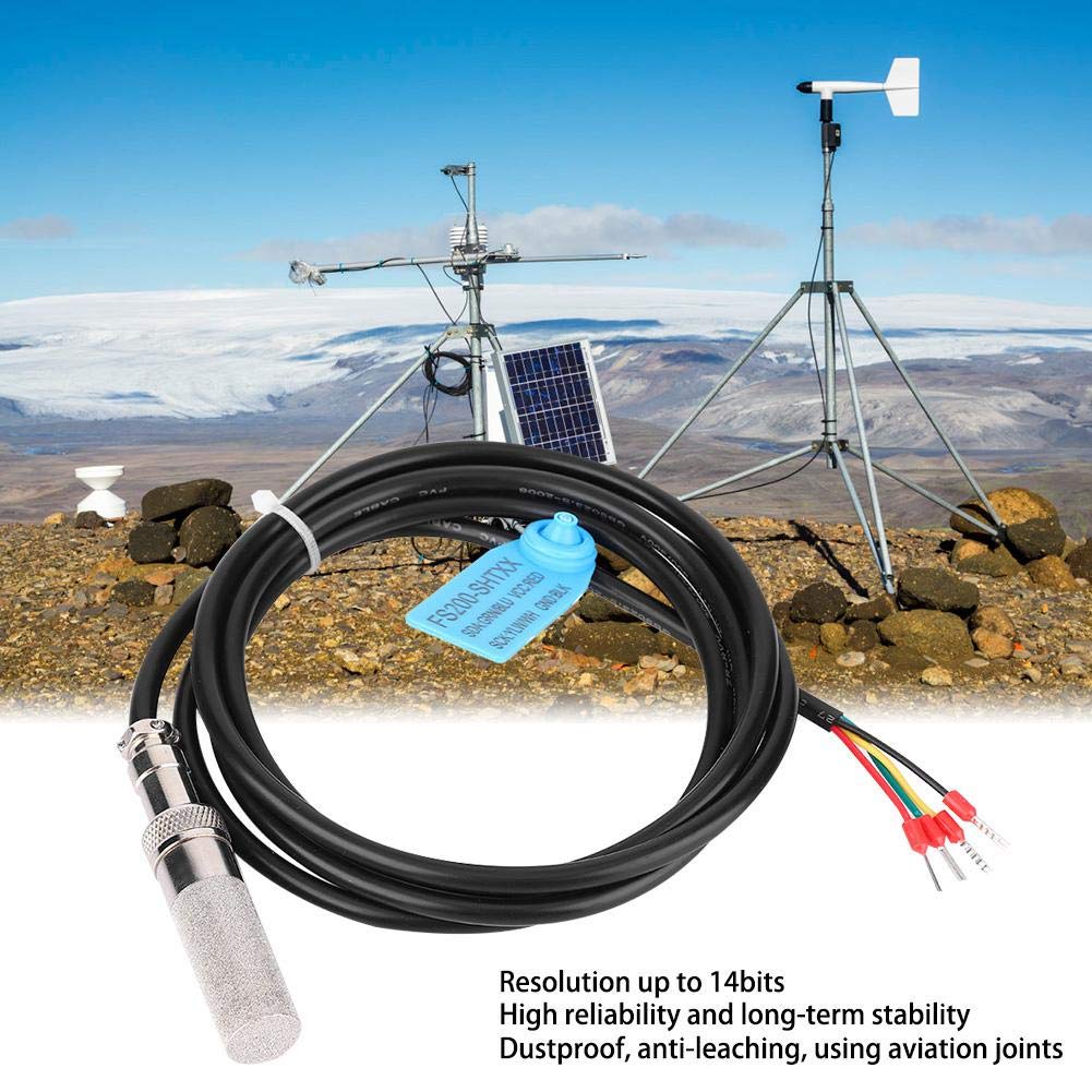 Soil Moisture Sensor FS200 SHT45 IIC Output Digital Soil