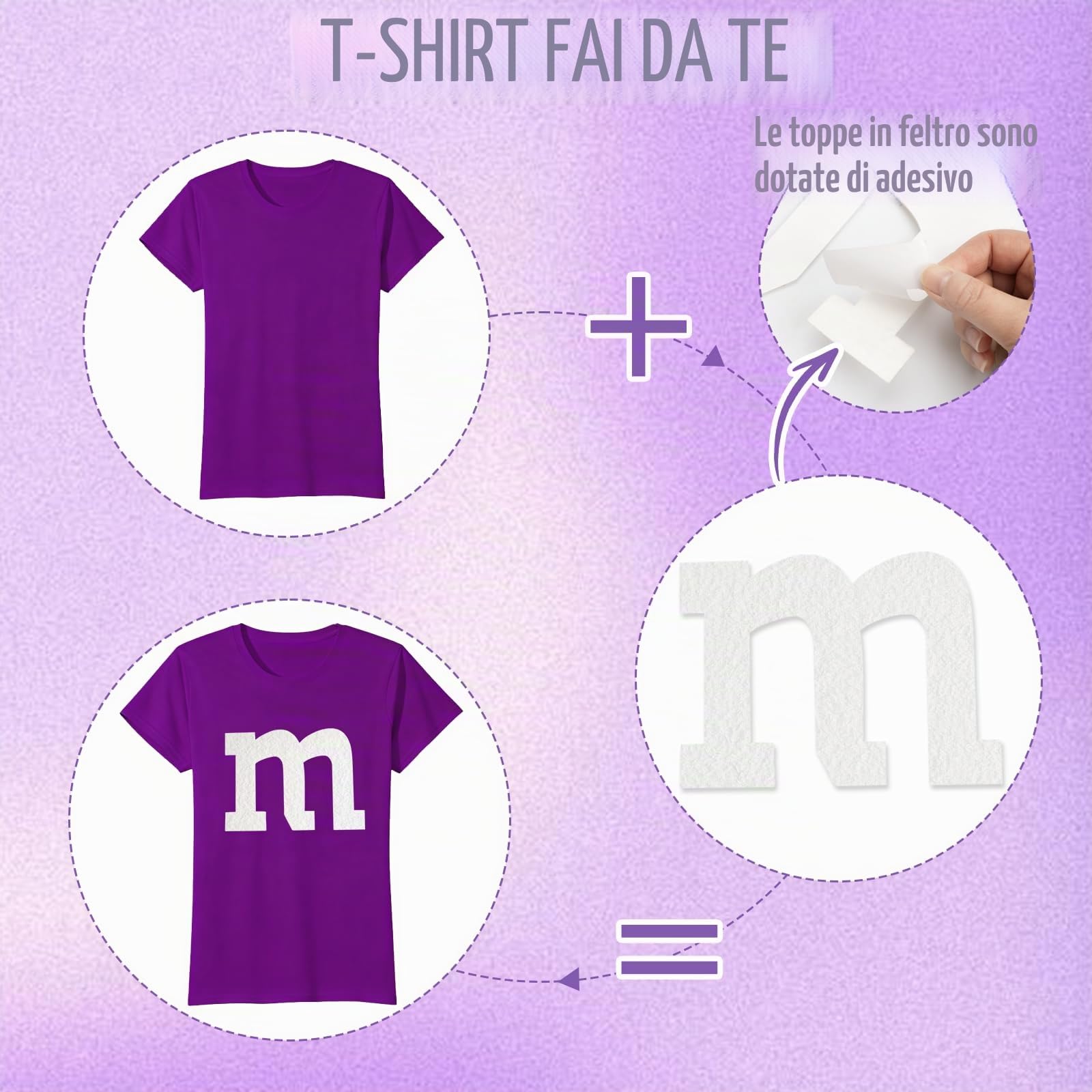 Costume M per ragazza, costume da Carnevale M con lettera M in feltro, tutù, gonne, orecchini per carnevale, Halloween, vestito da festa, lettera M