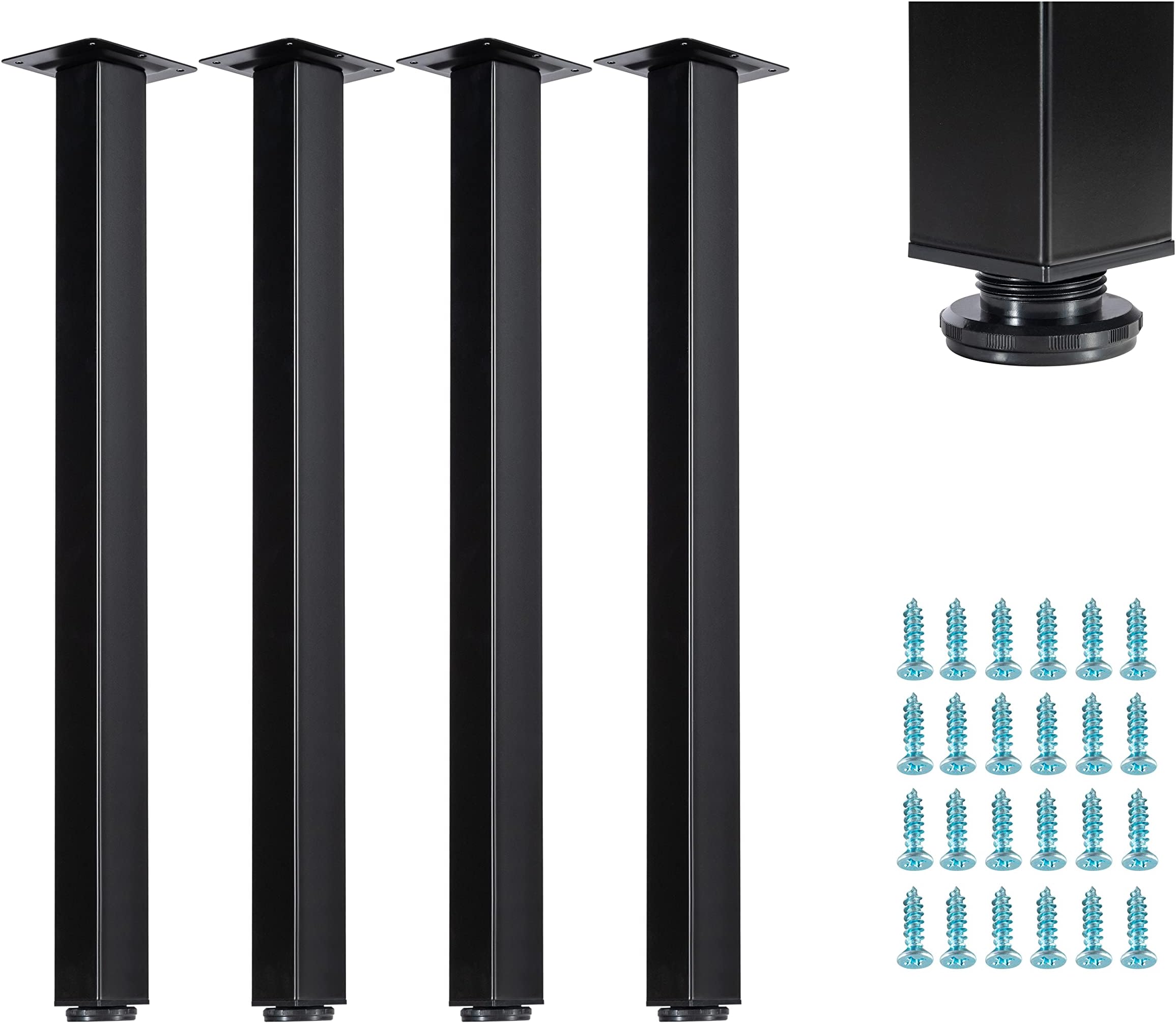 MBQQ Furniture Legs H28 Rustic Decory Table Legs,Heavy Duty