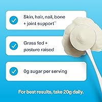 Vista 6 de Vital Proteins Suplemento en polvo de péptidos de colágeno para piel, cabello, uñas, salud o apoyo articular – colágeno hidrolizado – sin sabor, 7