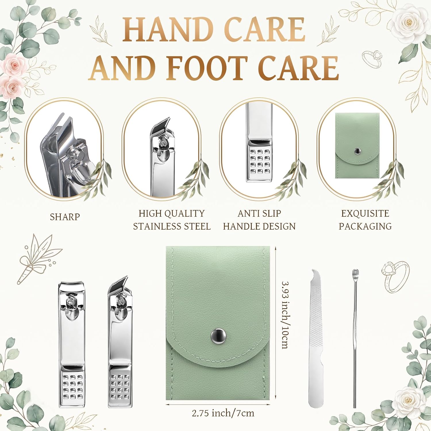 Lothee 25 Sets Wedding Bridal Shower Favors for Guests Bulk Nail Clippers Sets with Organza Bag and Thank You for Celebrating with Us Cards Wedding Souvenir for Guests Baby Shower Party Favors