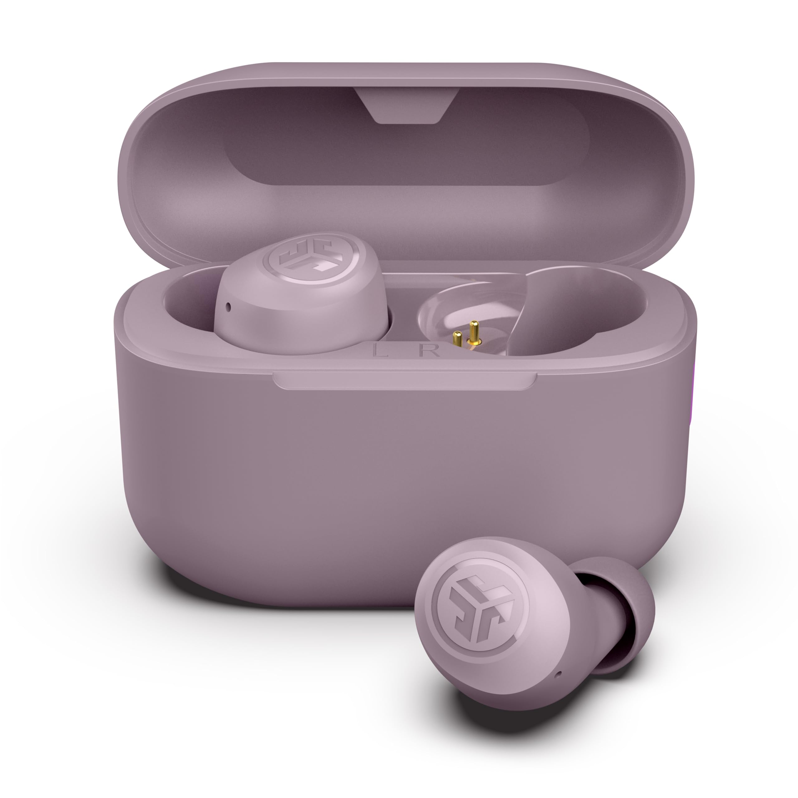 JLab Go Air Pop+ Auriculares Inalambricos Bluetooth, Wireless Earbuds 35+ Horas Rendimiento con Caja de Carga - Audifonos Bluetooth Inalambricos con Micrófono, Dual Connect, App, Negro Medianoche — view 23