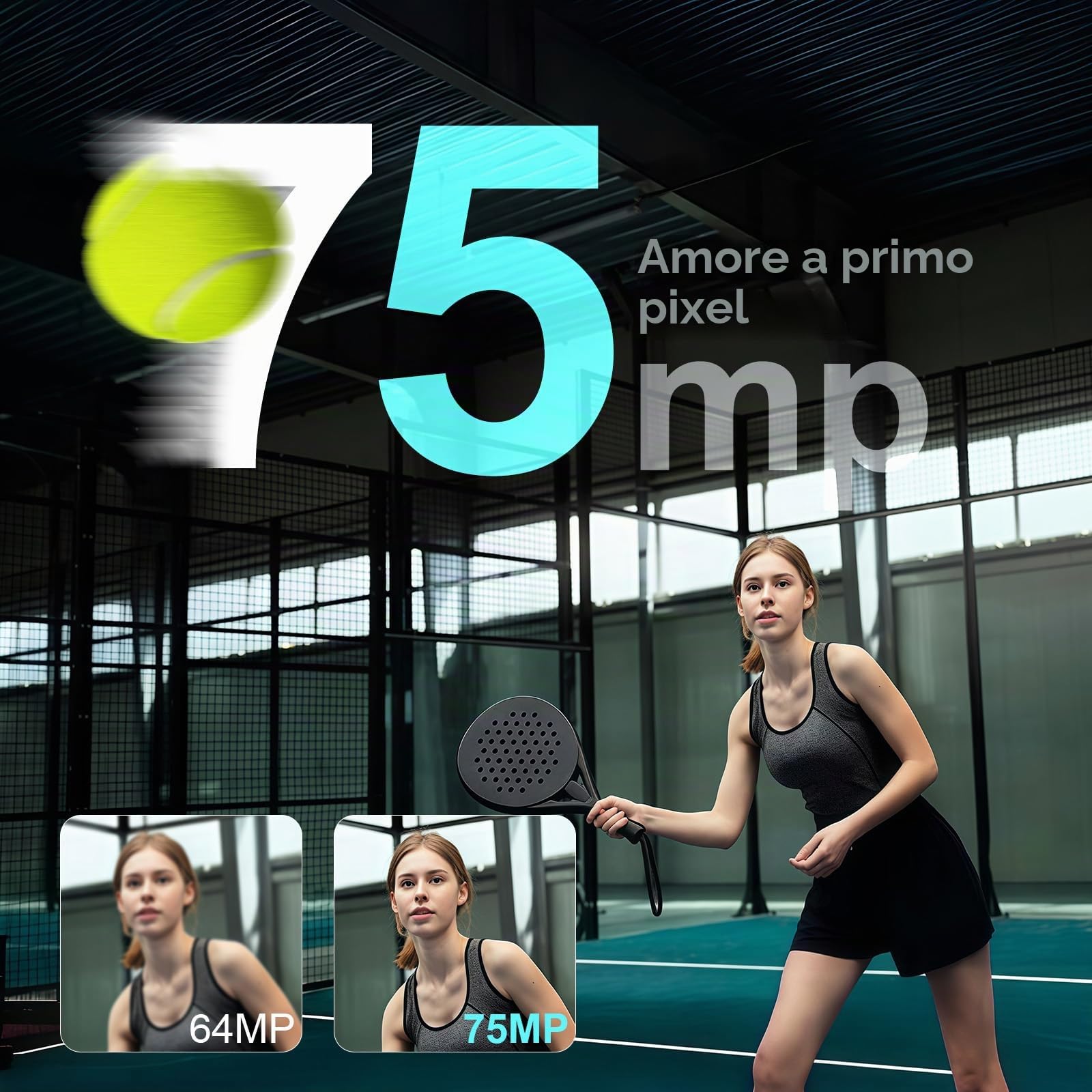Fotocamera digitale 5K per fotografia, fotocamera da 75 MP WiFi per YouTube, fotocamera digitale UHD 18X Zoom con schermo flip da 3" 180°, flash da viaggio con scheda SD da 32 GB, per principianti e