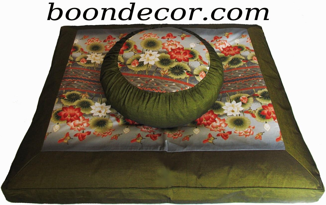 Zafu & zabuton Meditation Cushion Set Limited Edition "Sancutuary Collection