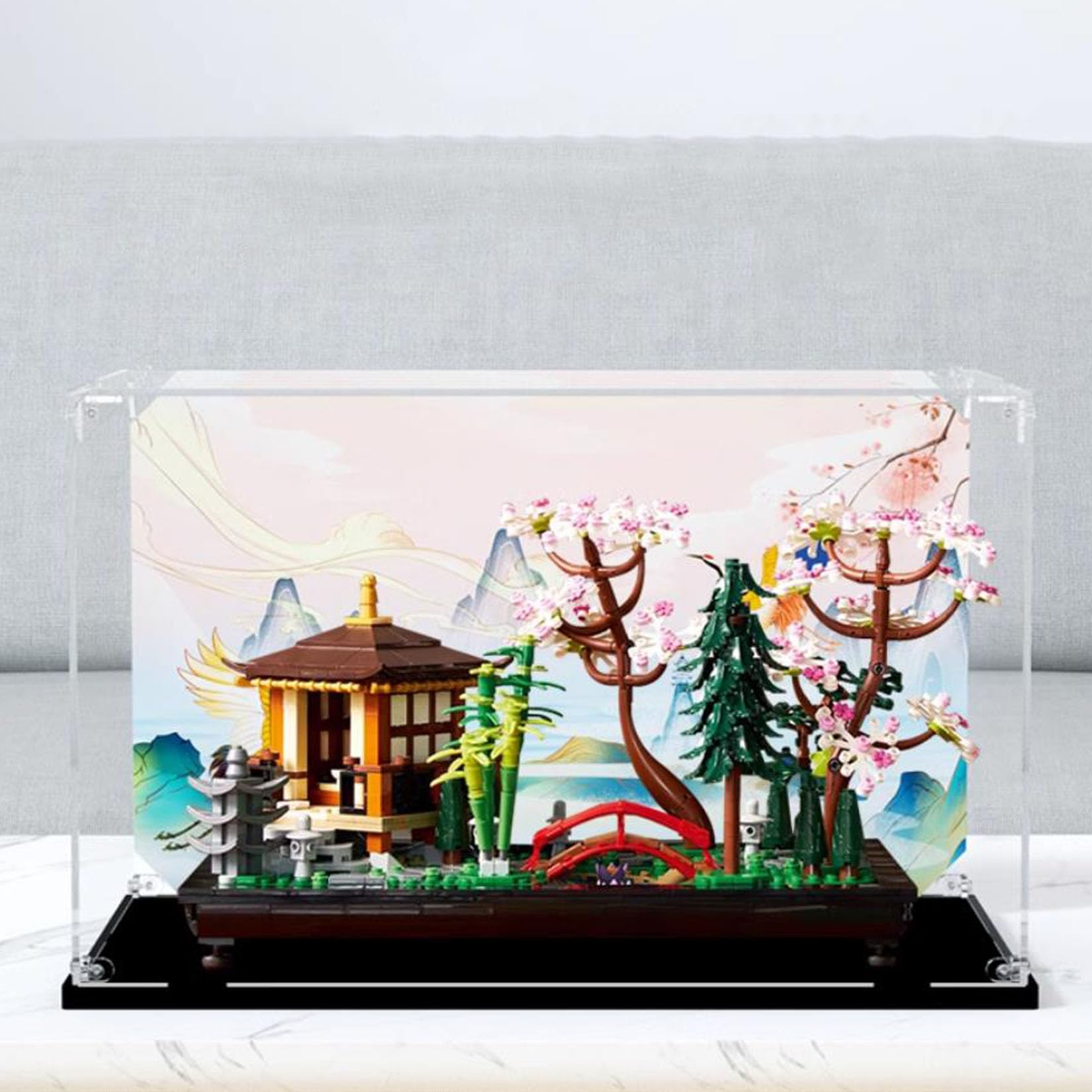 Amazon.com: Acrylic Display Case for Lego Icons Tranquil Garden