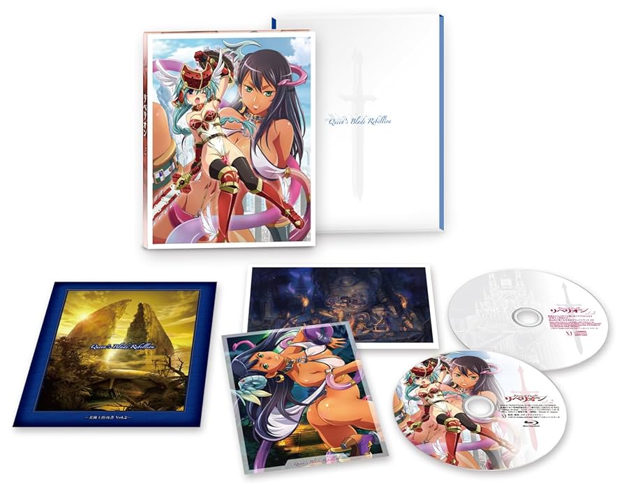 クイーンズブレイドリベリオン Blu-ray全巻セット 未開封あり