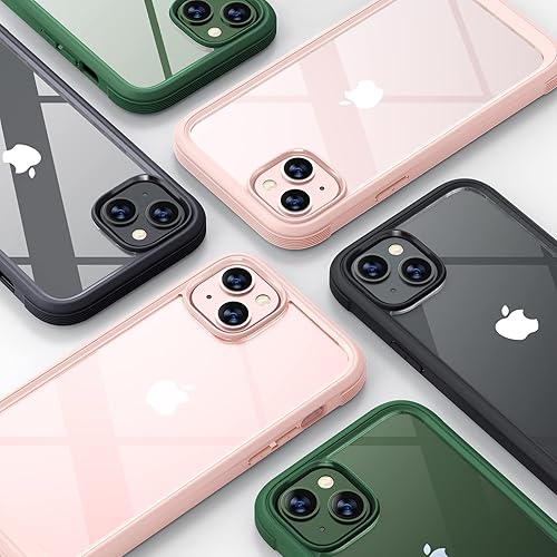 Miniatura 119 de Diaclara - Funda diseñada para iPhone 14 Pro Max, resistente, de cuerpo completo, con protector de pantalla sensible al tacto y antiarañazos + Blanco