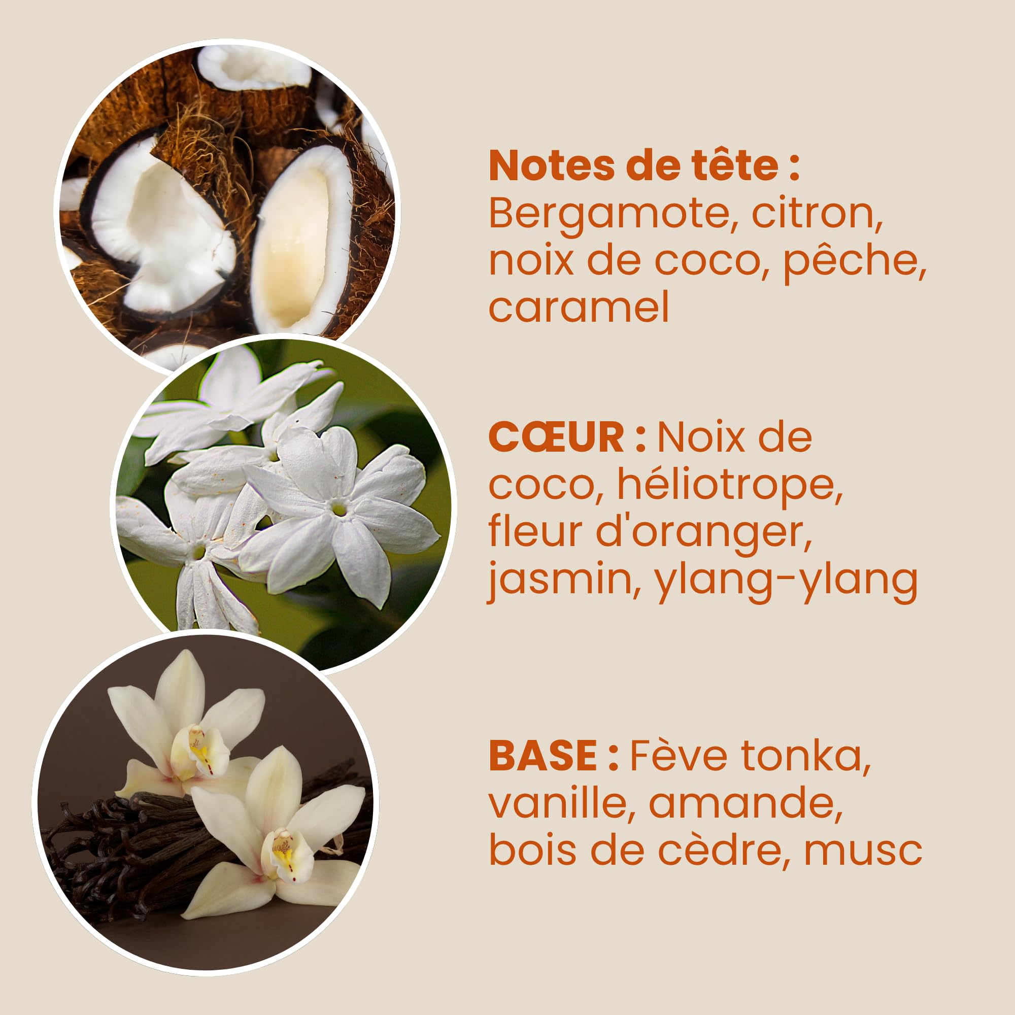 Jean & Len parfum pour cheveux you're my coco vanilla, odeur de coco & de vanille douce, formule de soin, convient à tous les types de cheveux, n'alourdit pas les cheveux, 105 ml