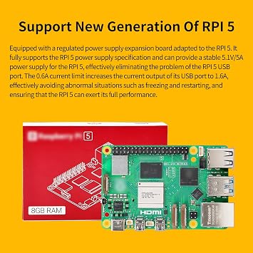 Yahboom 6DOF Robotic Arm for Raspberry Pi5-4GB ROS2,3D AI Vision Camera,Desktop Collaboration, Developed Python Programming for Mechanical Engineer