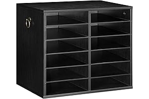 Hoobro 12-Compartment Mailbox Organizer: Transform Your Space!