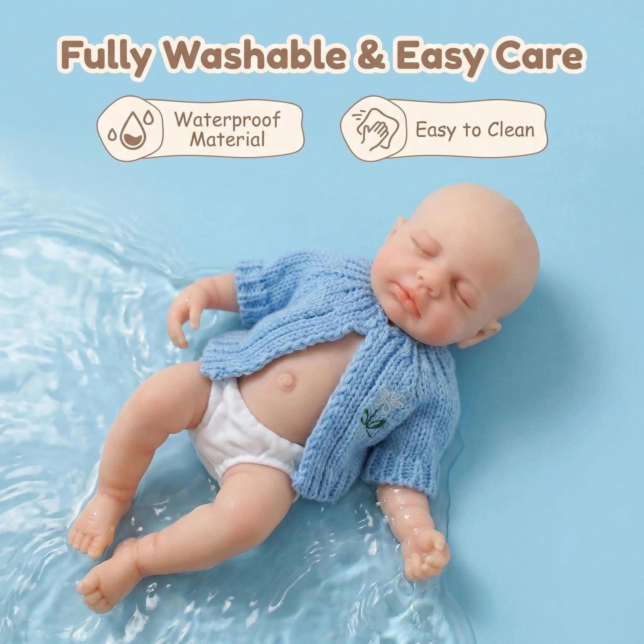 Anano Reborn Baby Vollsilikon Lebensecht, Lebensechte Babypuppen, Reborn Baby Vollsilikon Lebensecht Mädchen, Babypuppen Wie Echt Mädchen Silikon, Newbornbaby Puppen Lebensechte Mit Funktion