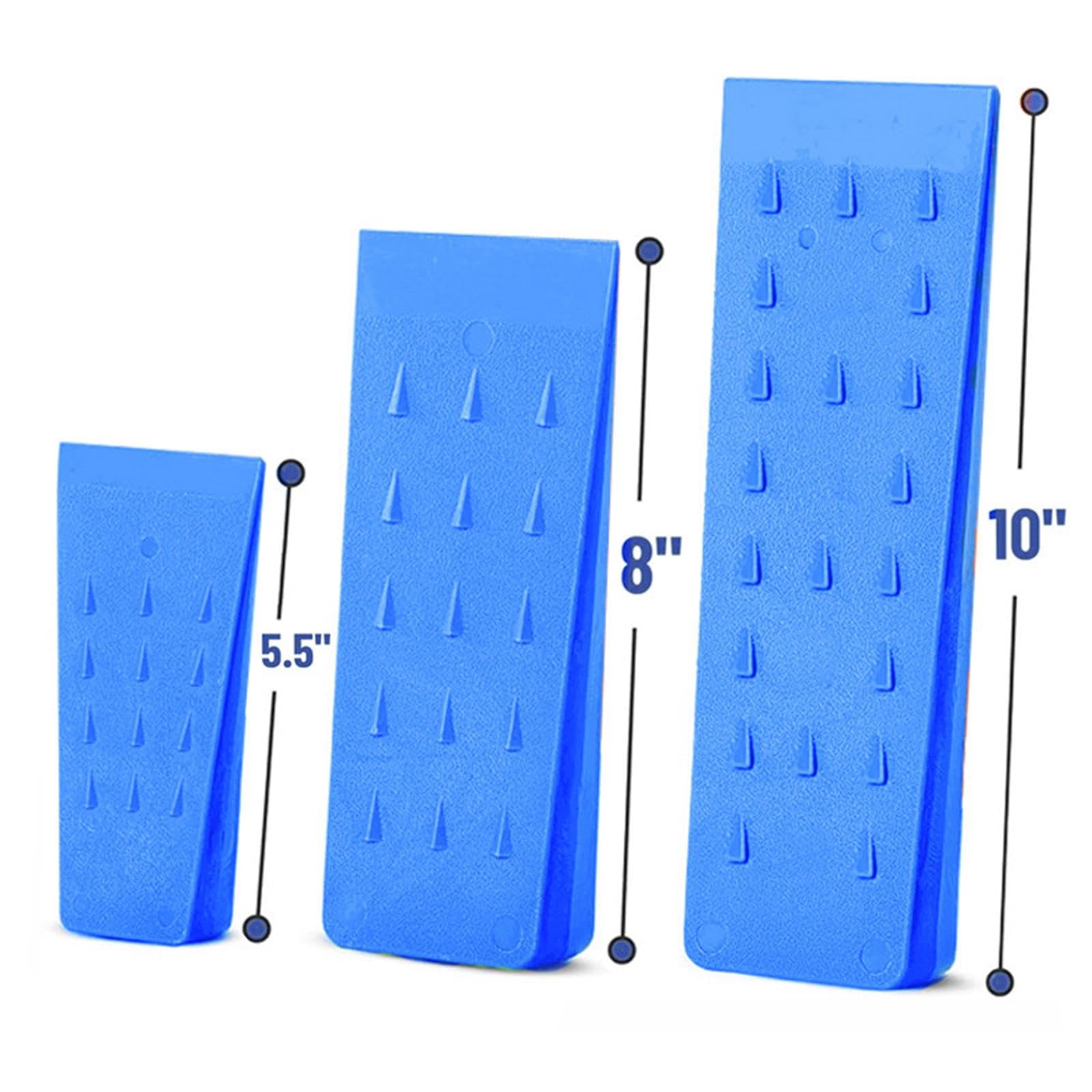predolo cuñas para árboles, cuñas para Partir leña, prácticas, Calidad, para motosierras, Suministros para leñadores, Azul