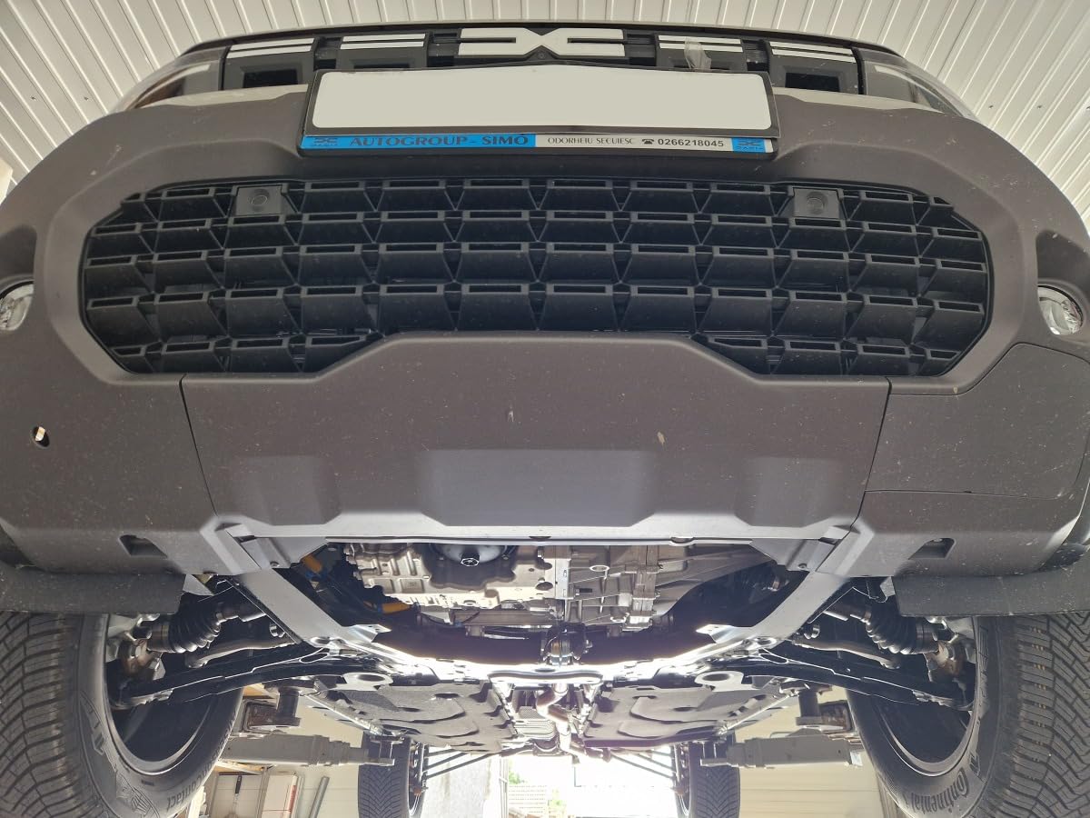 Protezione metallica sotto il motore compatibile con Dacia Duster - 4x4 - (2024-2025)