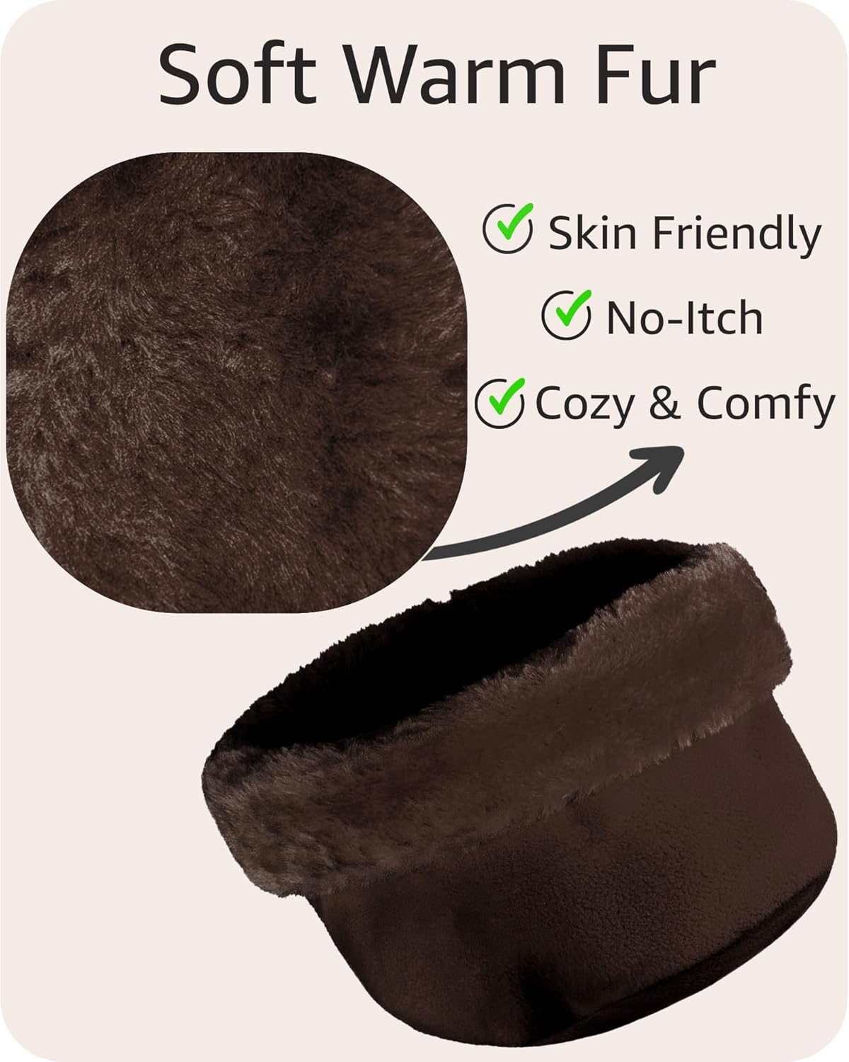 boxed-gifts Women's Warm Fleece Winter - Women's Hat and Glove Set + Hats Gloves Scarves for Women - Image 3