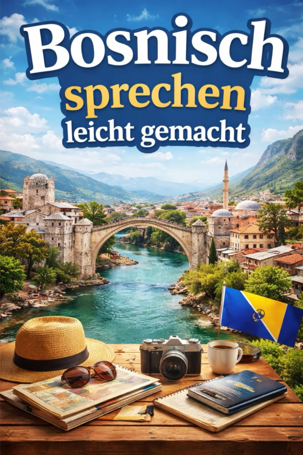 Bosnisch sprechen leicht gemacht: Die 500 häufigsten Ausdrücke - Die wichtigsten Redewendungen für Anfänger -Schnell Bosnisch sprechen lernen
