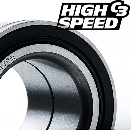 Miniatura 2 de HD Switch Paquete de 4 rodamientos de eje de rueda con actualización C3 para John Deere Gator HPX XUV 550 560 1,935.7 ft 590i RSX 850i 860i M156019