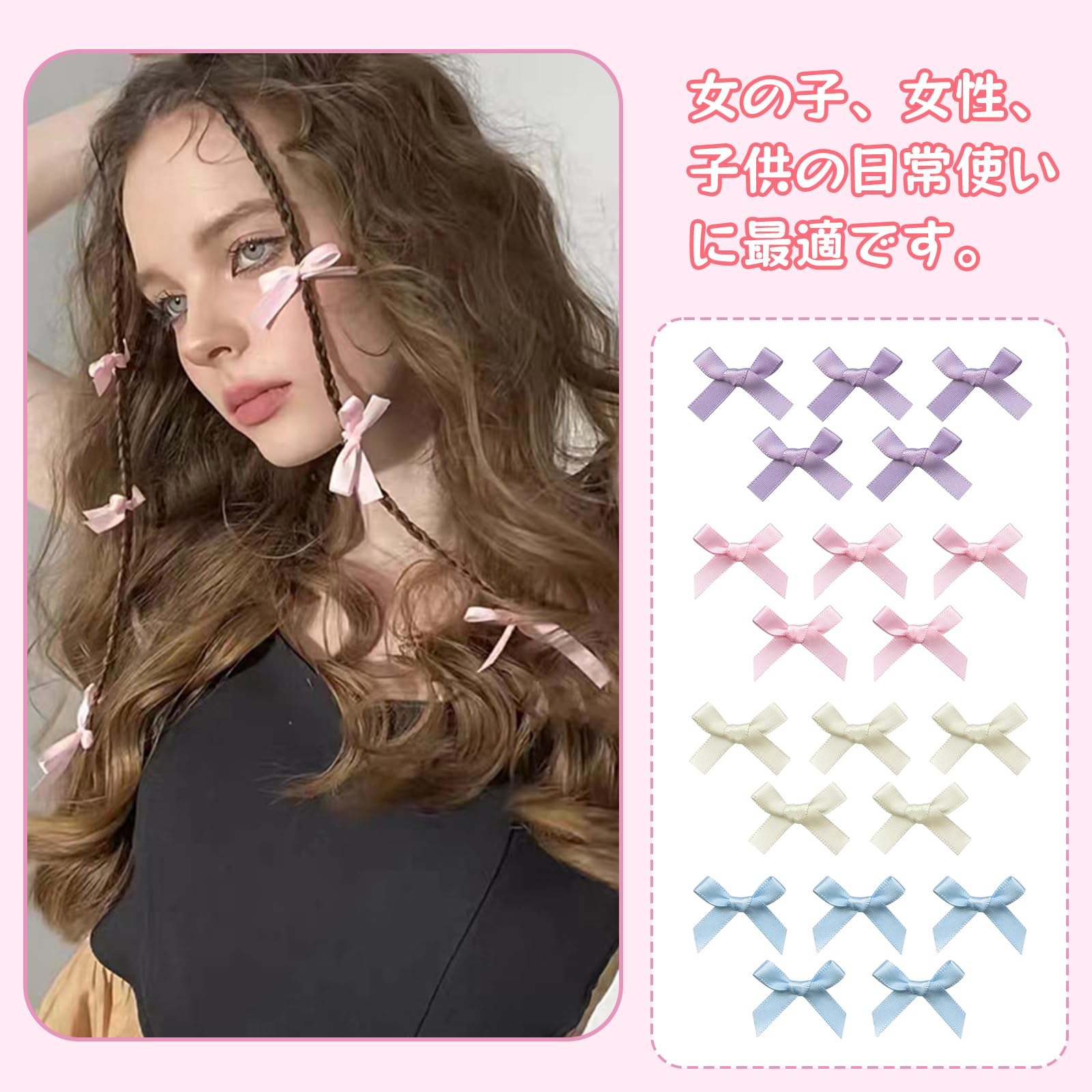Amazon.co.jp: nalaina ヘアクリップ ヘアピン (4色 20個セット 