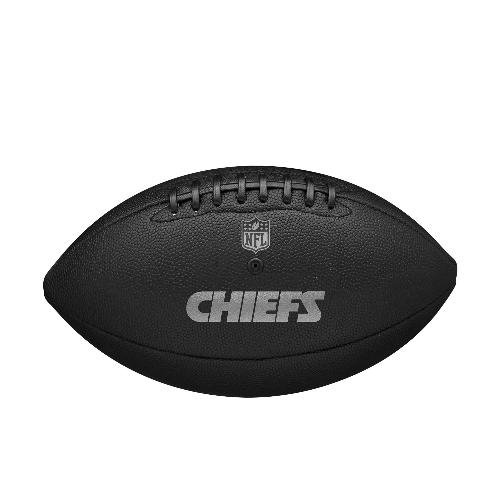 Wilson NFL Team Metallic Premiere Balón de fútbol - Tamaño Oficial, Kansas City Chiefs