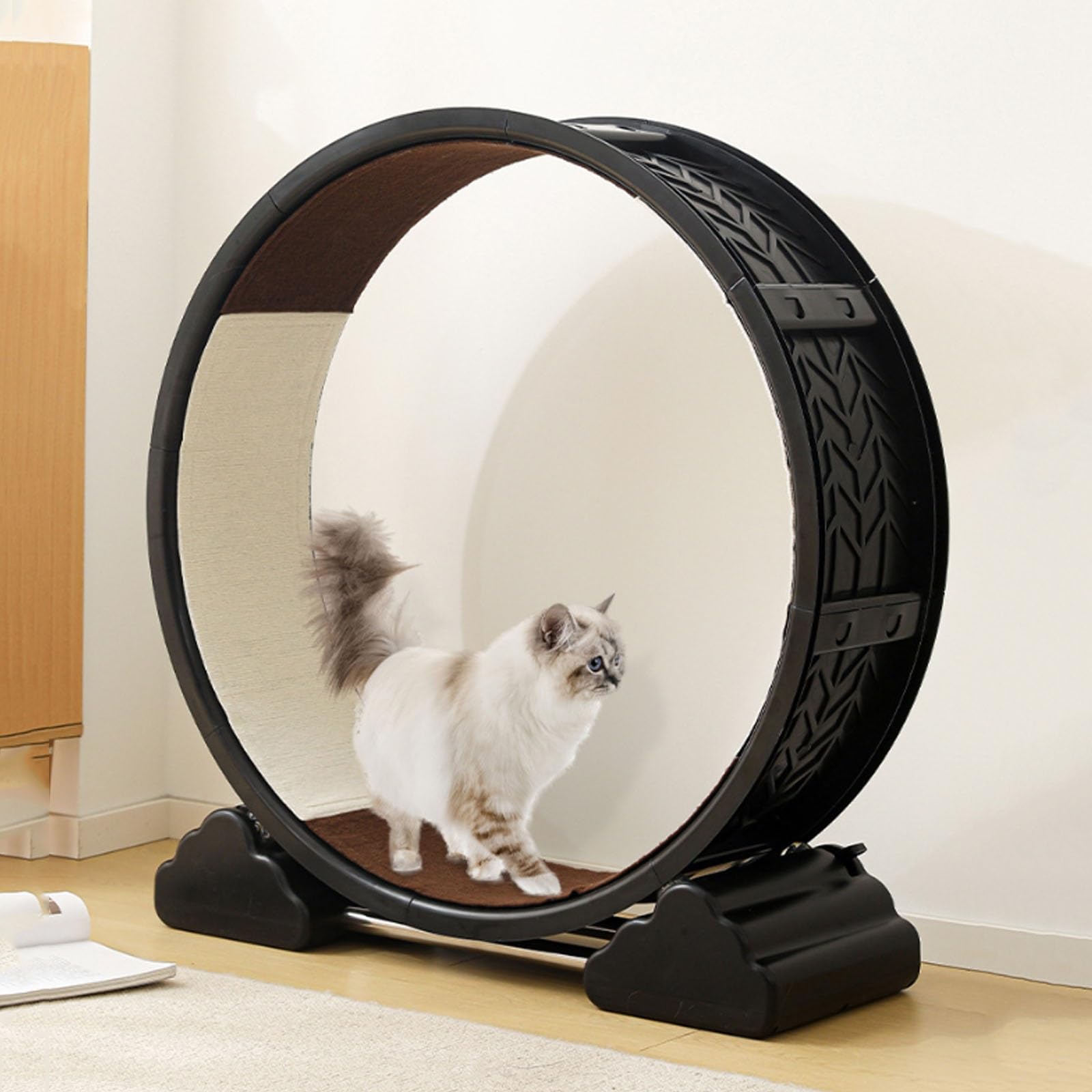 るちゃ猫 Amazon | HOVONO 万歩計付きキャットホイール 非常にシンプルで