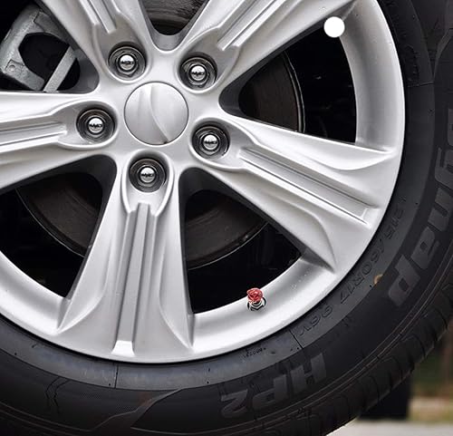 Miniatura 3 de Lunsom Tapones de vástago de válvula de rueda de cráneo, tapa de llanta de polvo, tapas de vástago en forma de hueso, accesorios de presión