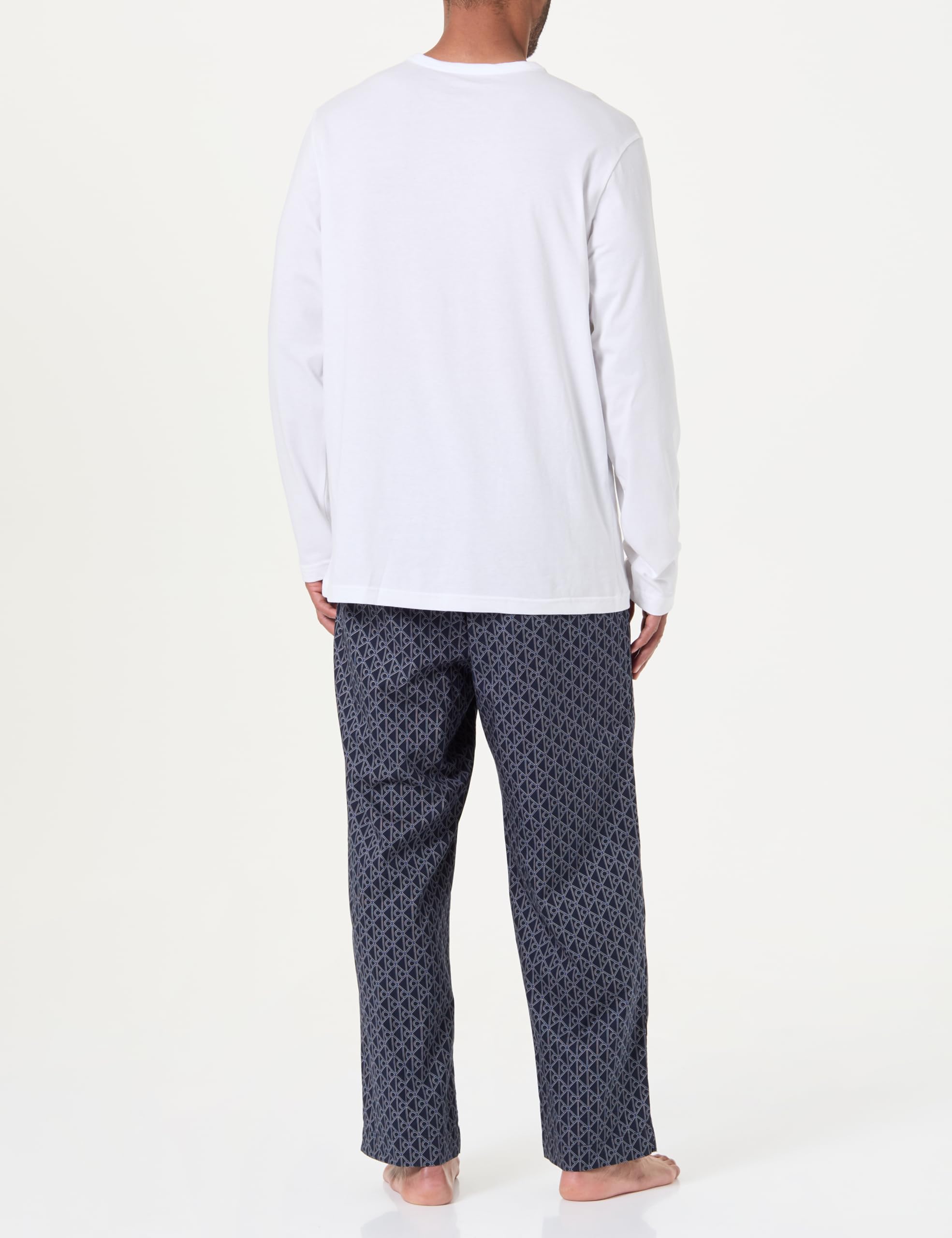 Calvin Klein Herren Pyjama-Set mit Rundhalsausschnitt