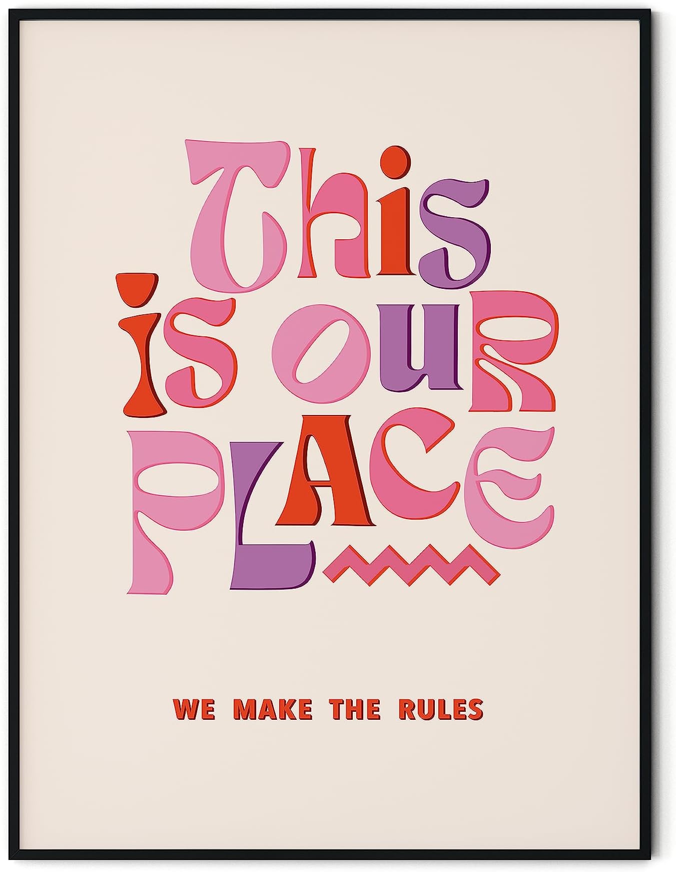 This is our place Poster