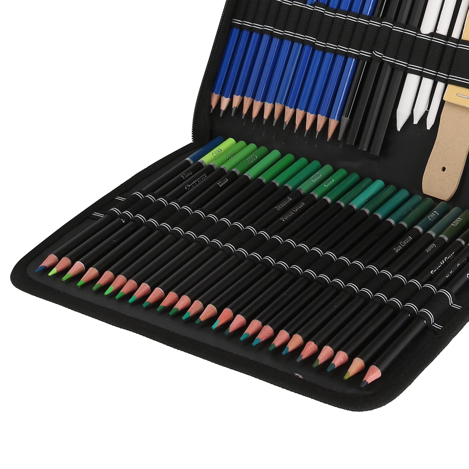 Buntstift-Set, öliges Lindenholz, Lebendige 120 Farben, Skizzierwerkzeuge für den Kunstunterricht