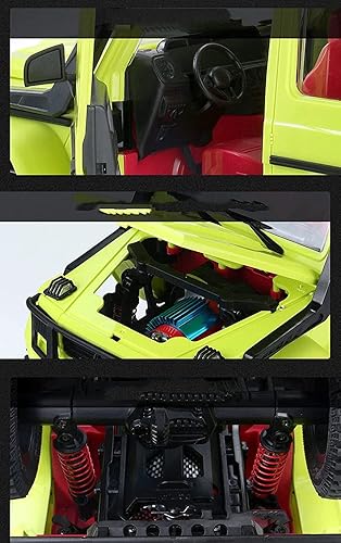 Miniatura 3 de FMT R/C MN-86S | Versión de actualización 4WD 1/12 2.4G Control remoto Big G500 RC Car Rock Crawler escalada todoterreno camión w/faro RTR MN86S 0