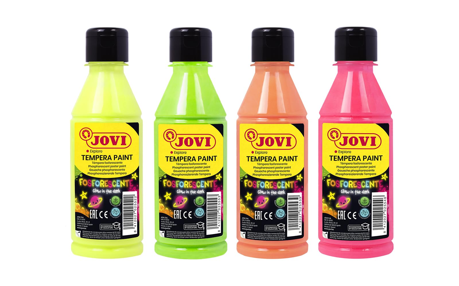 Jovi Nieznana farba świecąca, 250 ml, żółta (51902), jeden rozmiar