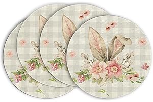 Bunny-Themed Placemats for Easter Decor