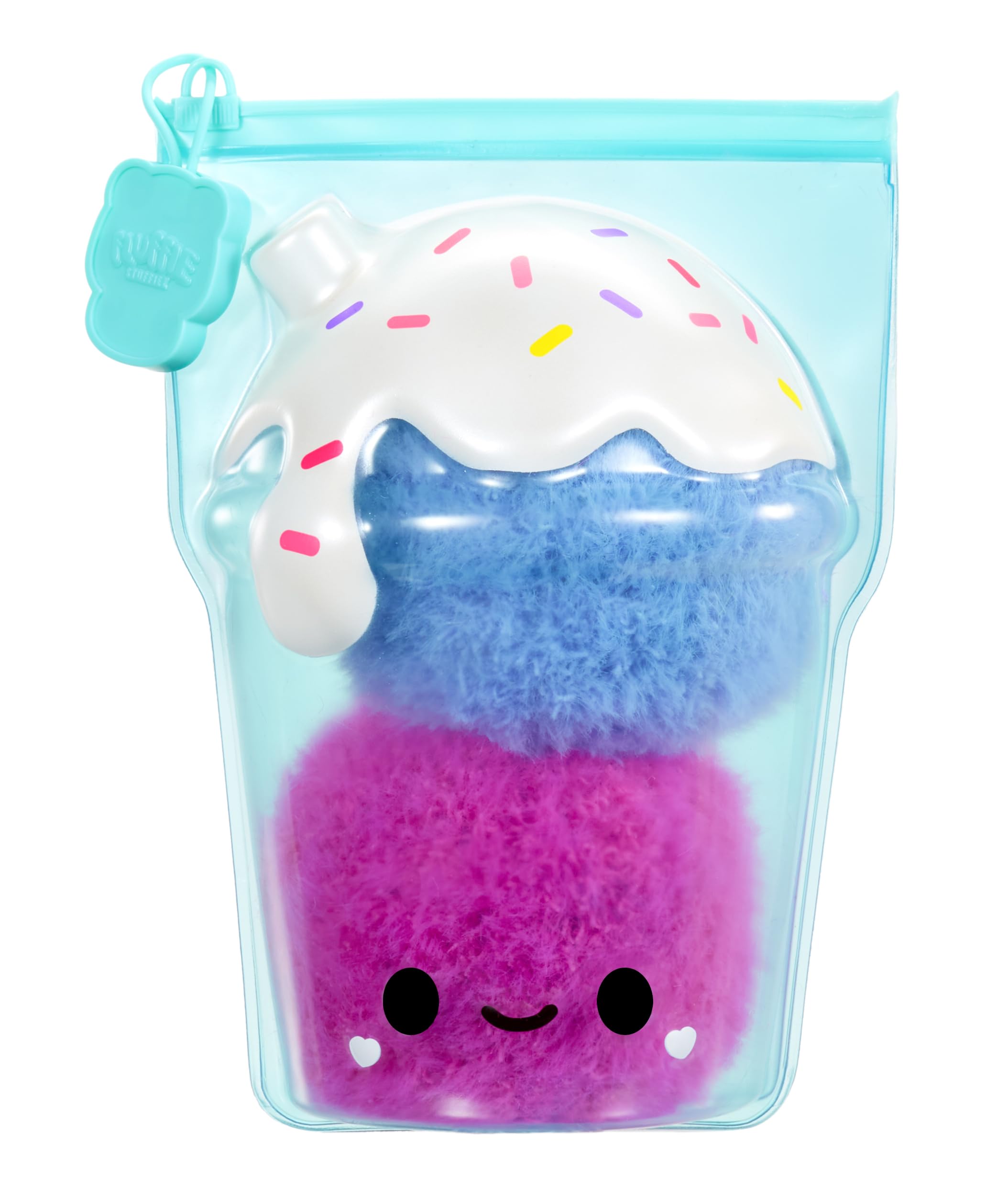 Fluffie StuffiezBoba Drink Small Collectible Feature Plush - Surprise Reveal Unboxing Huggable Tactile Play Fidget DIY Ultra Soft Fluff