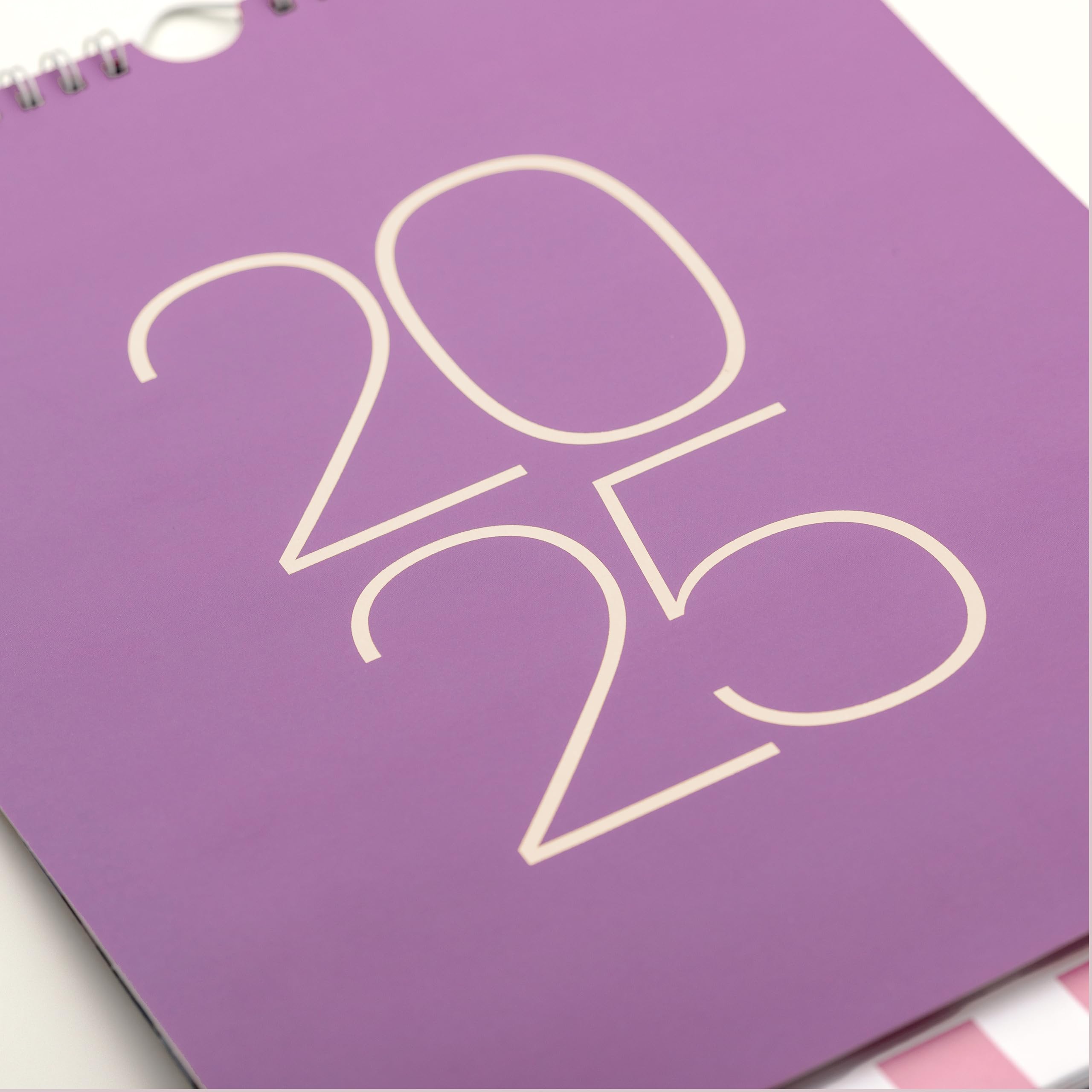 Busy B 2025 Busy Life Wall Calendar, Jan to Dec Fuchsia 2025 Calendar, with Month to View, 12 Monthly Storage Pockets - Image 4