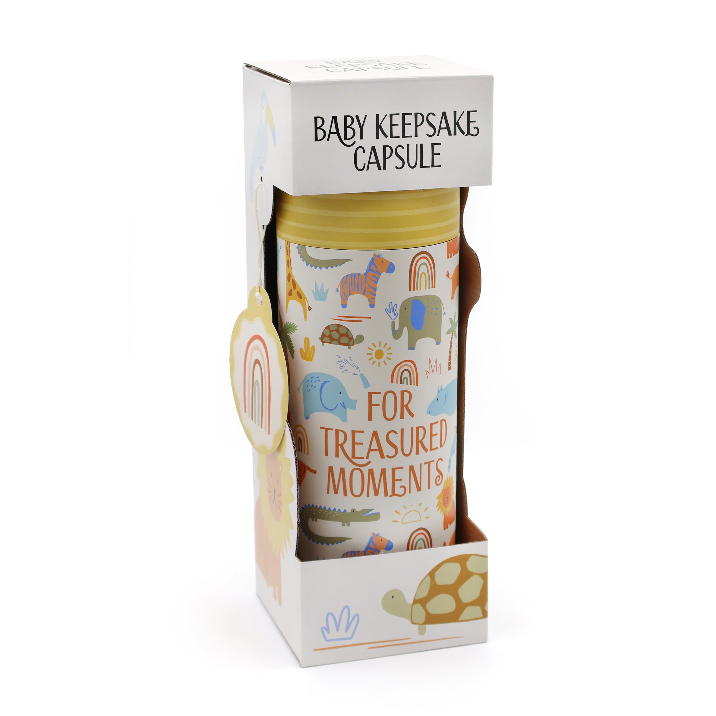 Robert Frederick Lullaby Animals Baby Keepsake Capsule - Record Your Baby Milestones