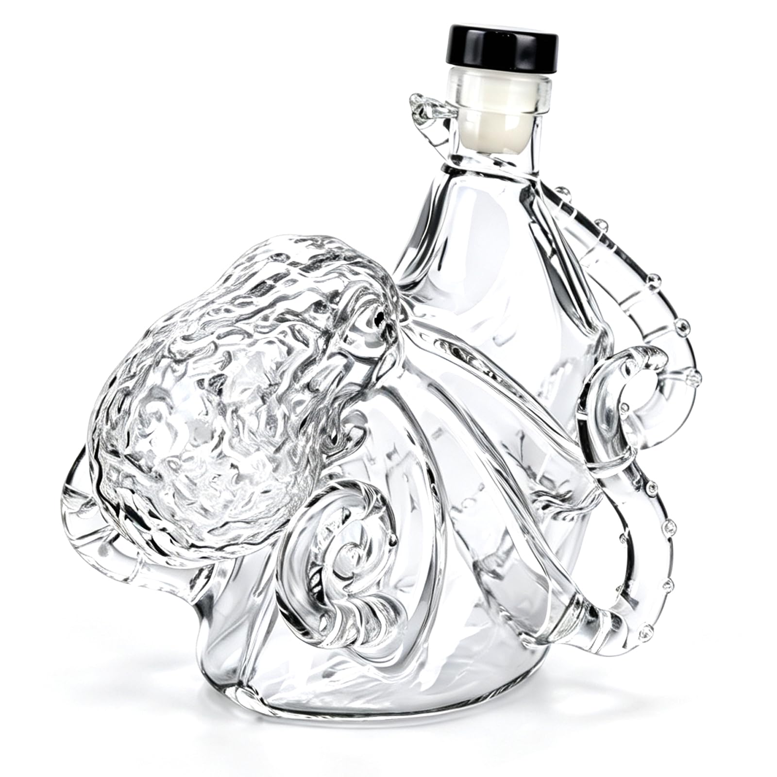 YPBEW Themed Glass Container for Perfumes Liquor or Beauty Product Storage 200Ml Volumes Travel Liquid Bottle