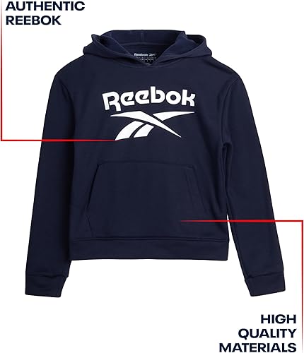 Miniatura 5 de Reebok Conjunto deportivo para bebé, 2 piezas, sudadera con capucha y pantalones deportivos (12M-7)
