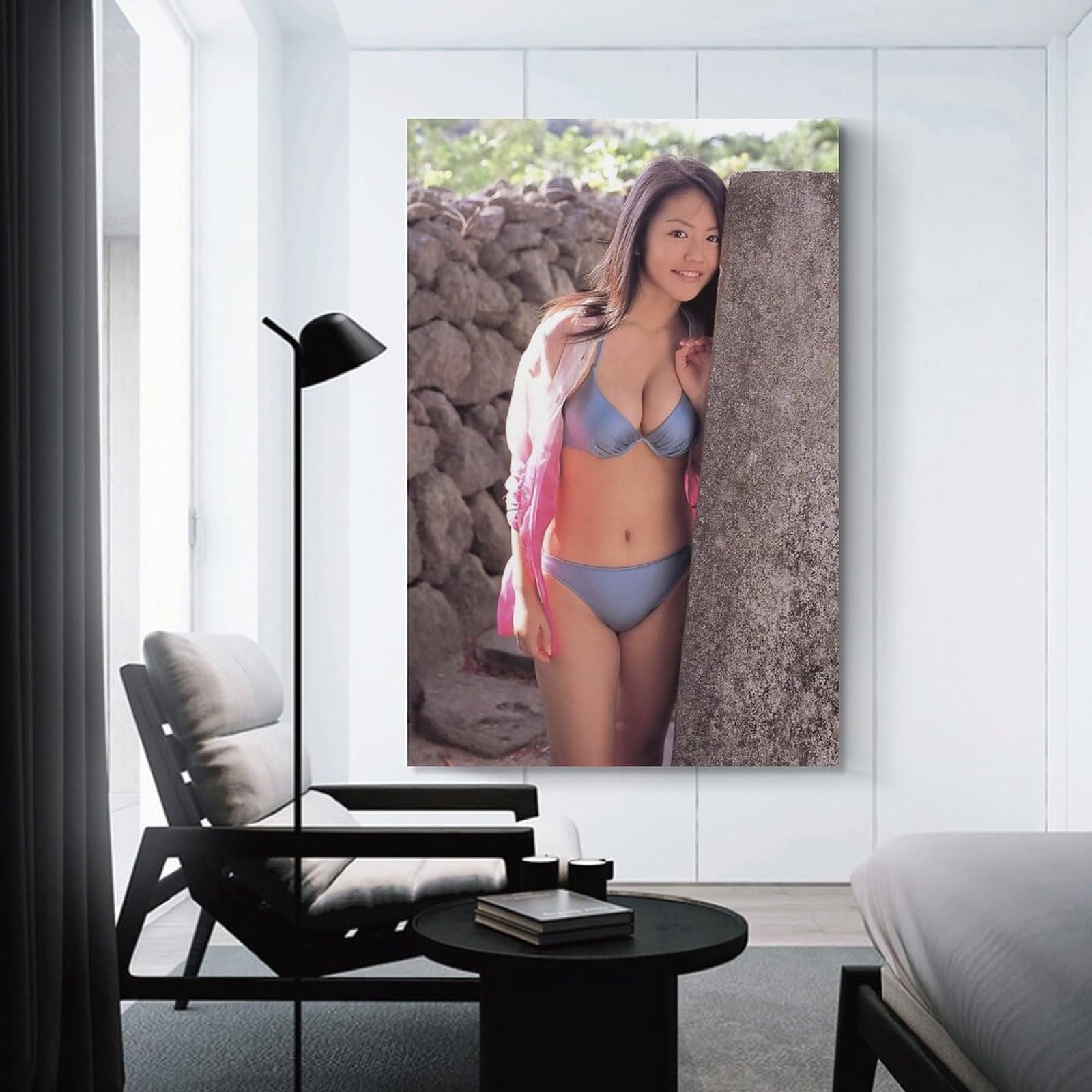Amazon.co.jp: 磯山さやか写真水着グラビアアイドル清純 (8) 絵画