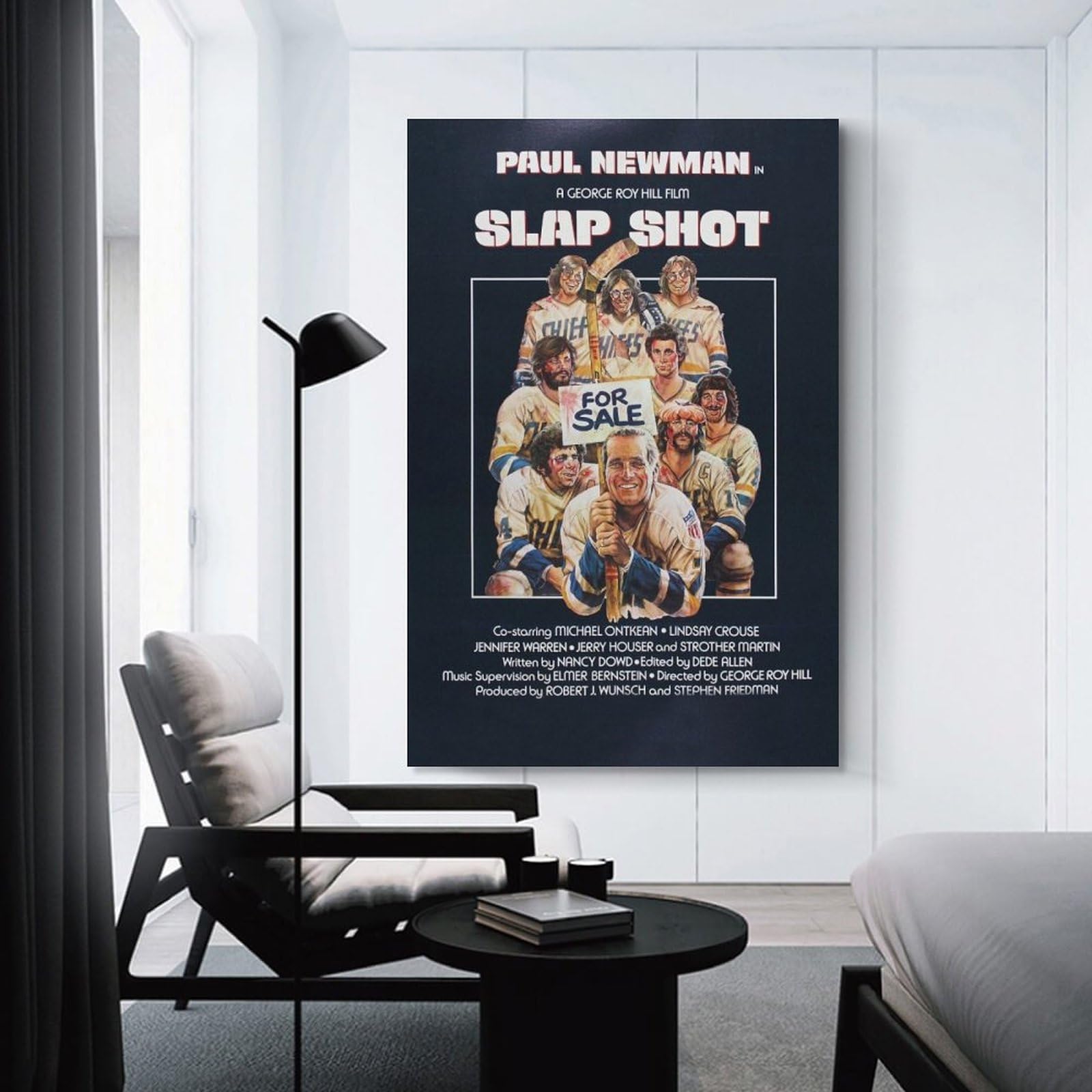 Amazon.co.jp: 古典映画のポスターSlap Shotスラップショット映画 