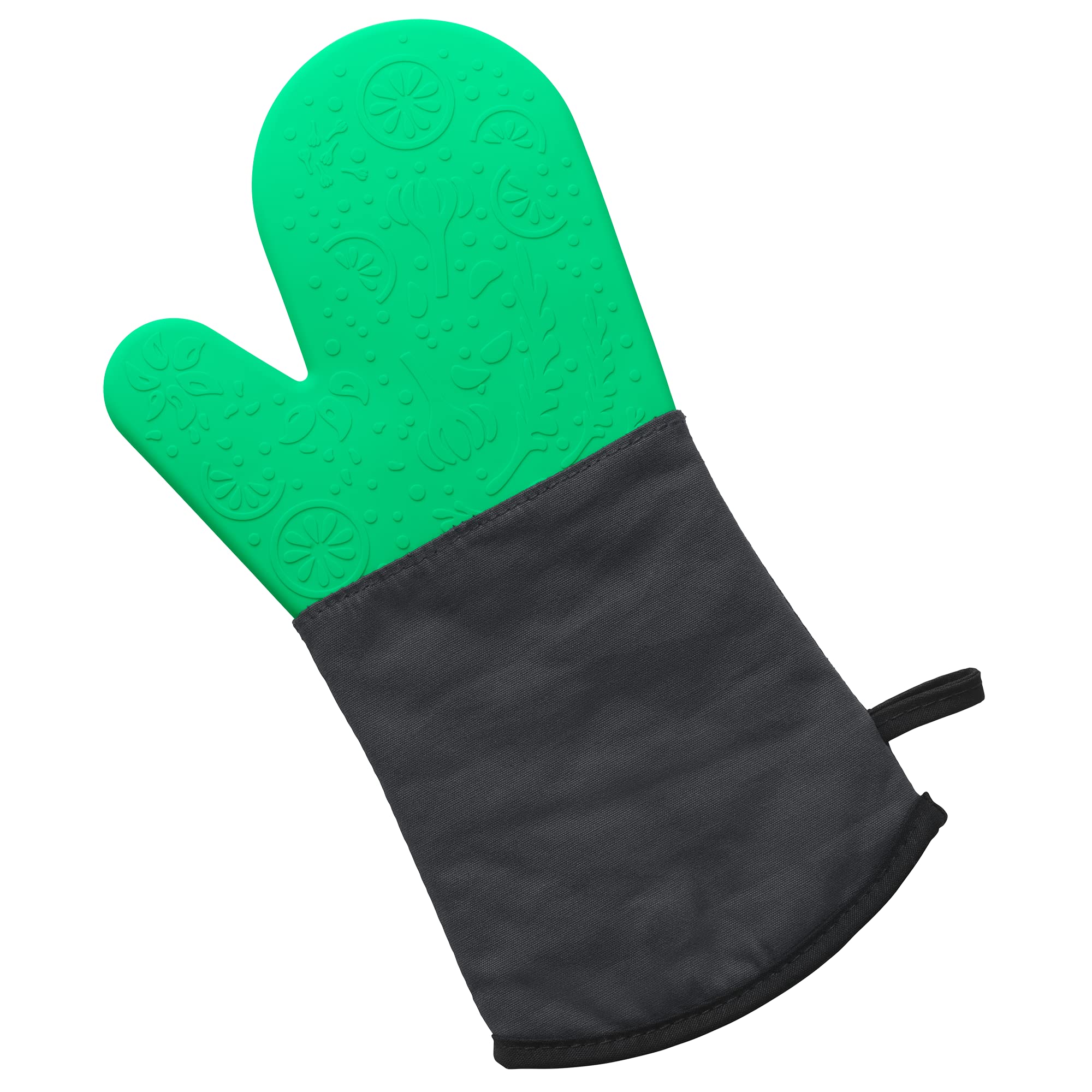 Lurch 70248 Baking Glove Silicone/Textile UV ProTech Surface Finish Peppermint