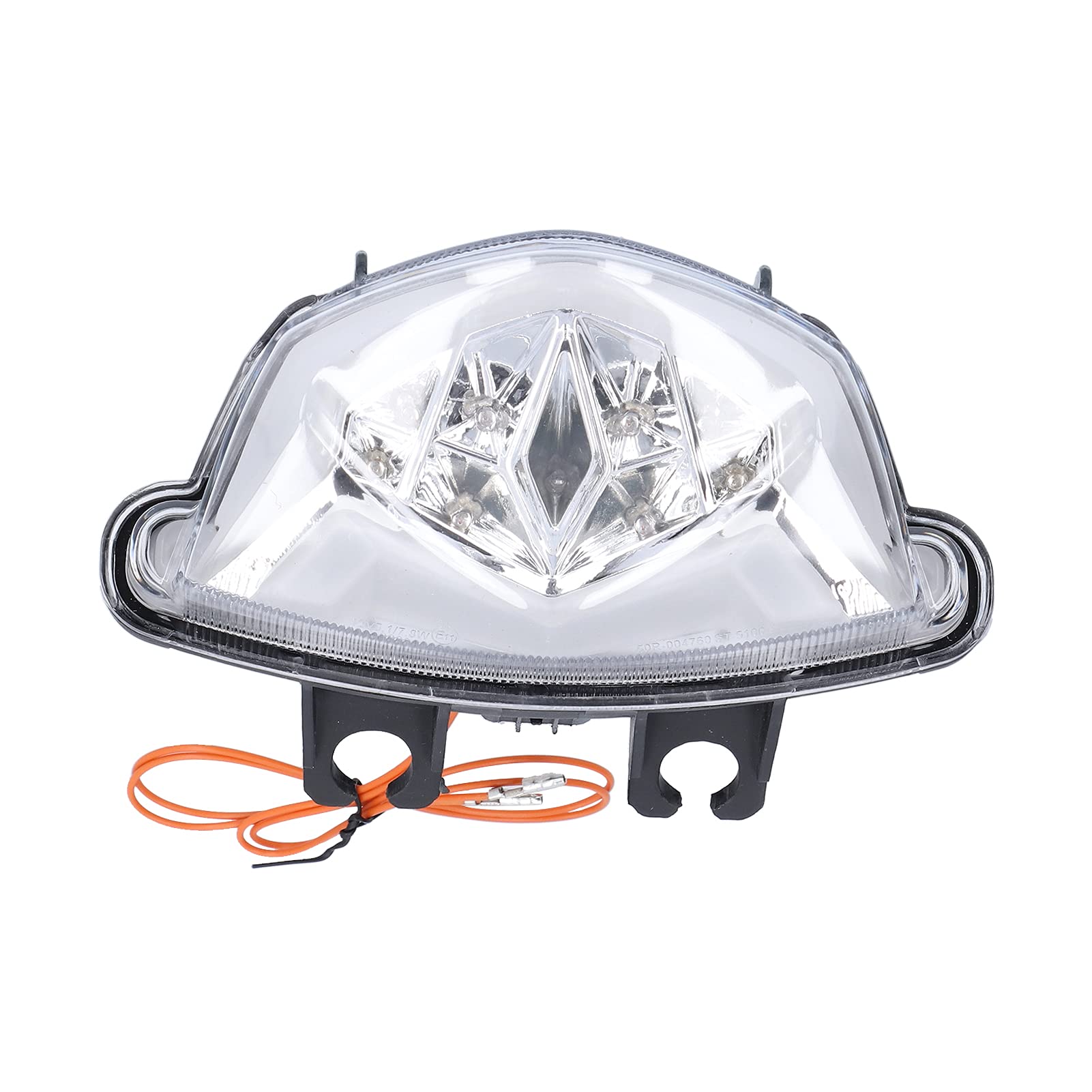 Zespół tylnych świateł motocyklowych LED pasuje do GSXS 1000 2015 2016 2017 2018 2019 2020 - Zintegrowana pozycja tylna DRL Kierunkowskaz światła hamulca (przezroczysty)