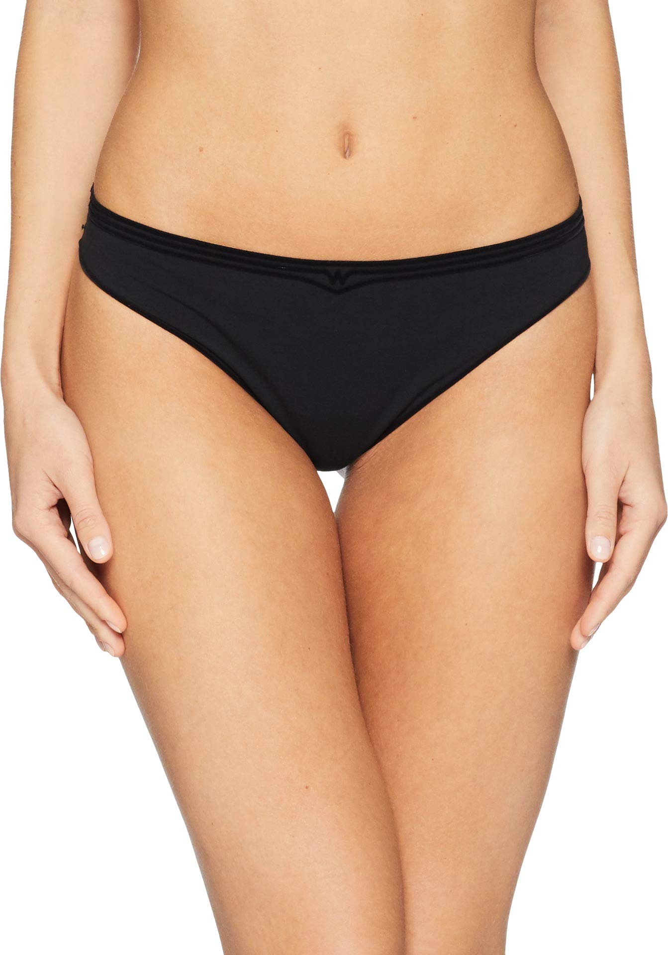 Wolford Contour damskie stringi bawełniane 3 W, czarne, S