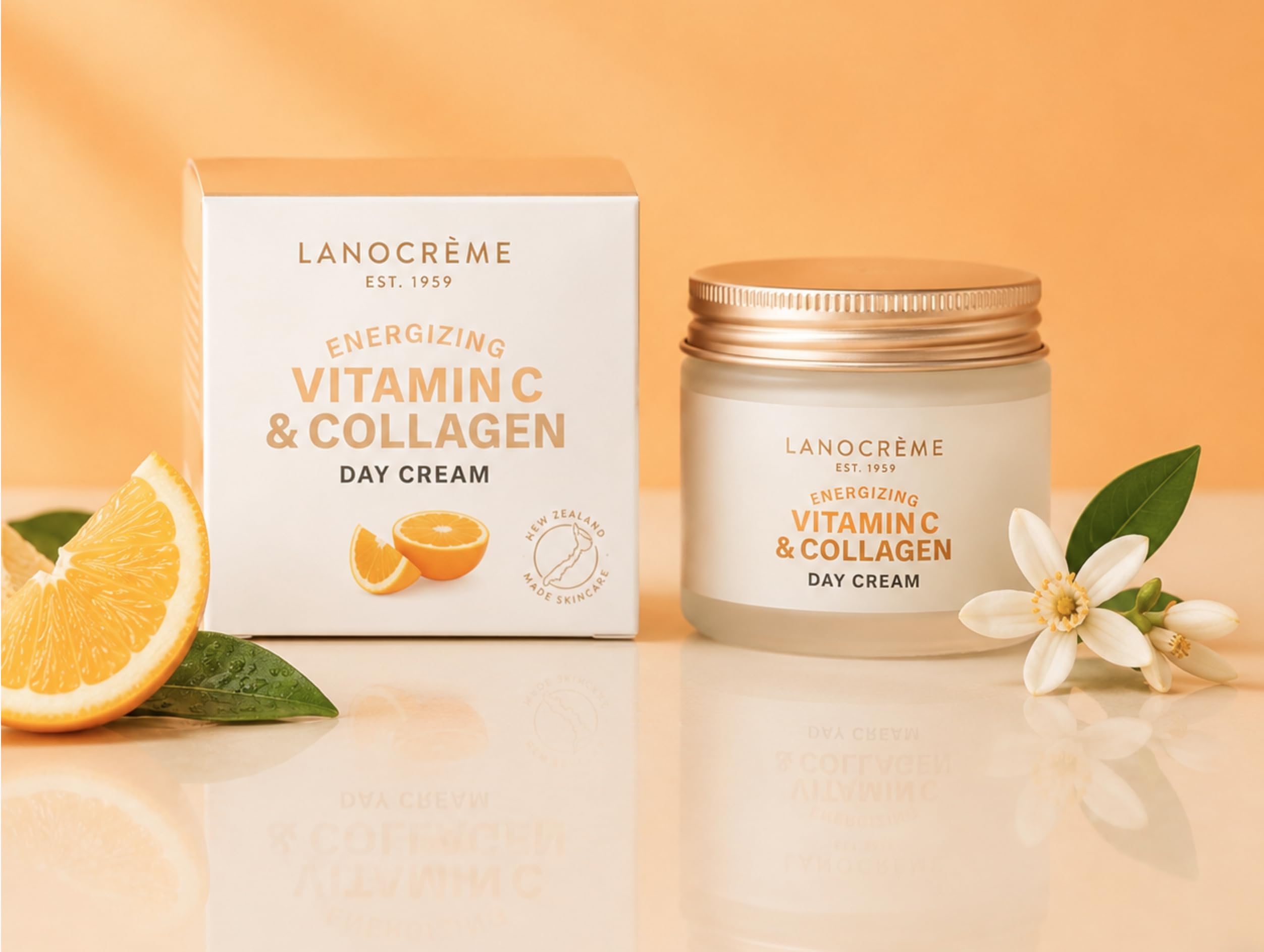 NATTO SURPRISE COLLAGEN DAY CREAM デュオセット Amazon.com: Lanocreme Energizing Vitamin C & Collagen Day Cream