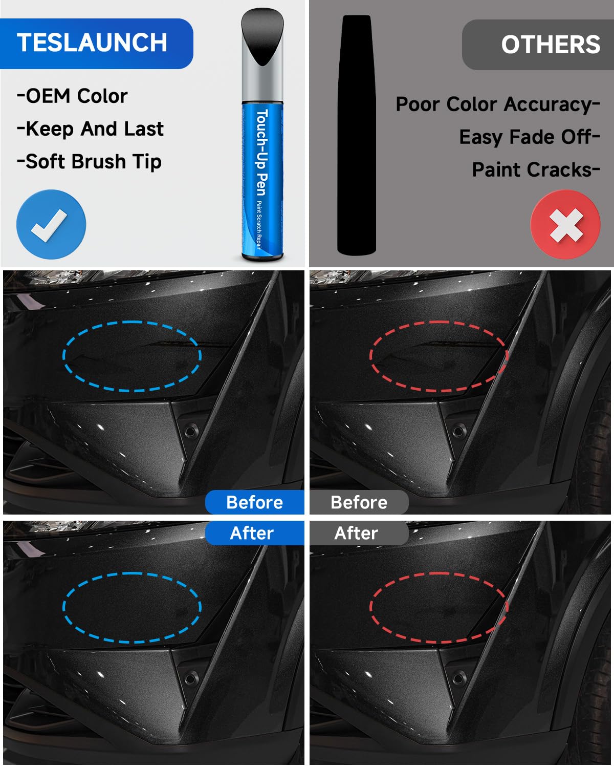 Amazon.com: KH3 Black Obsidian/Super Black Touch Up Paint