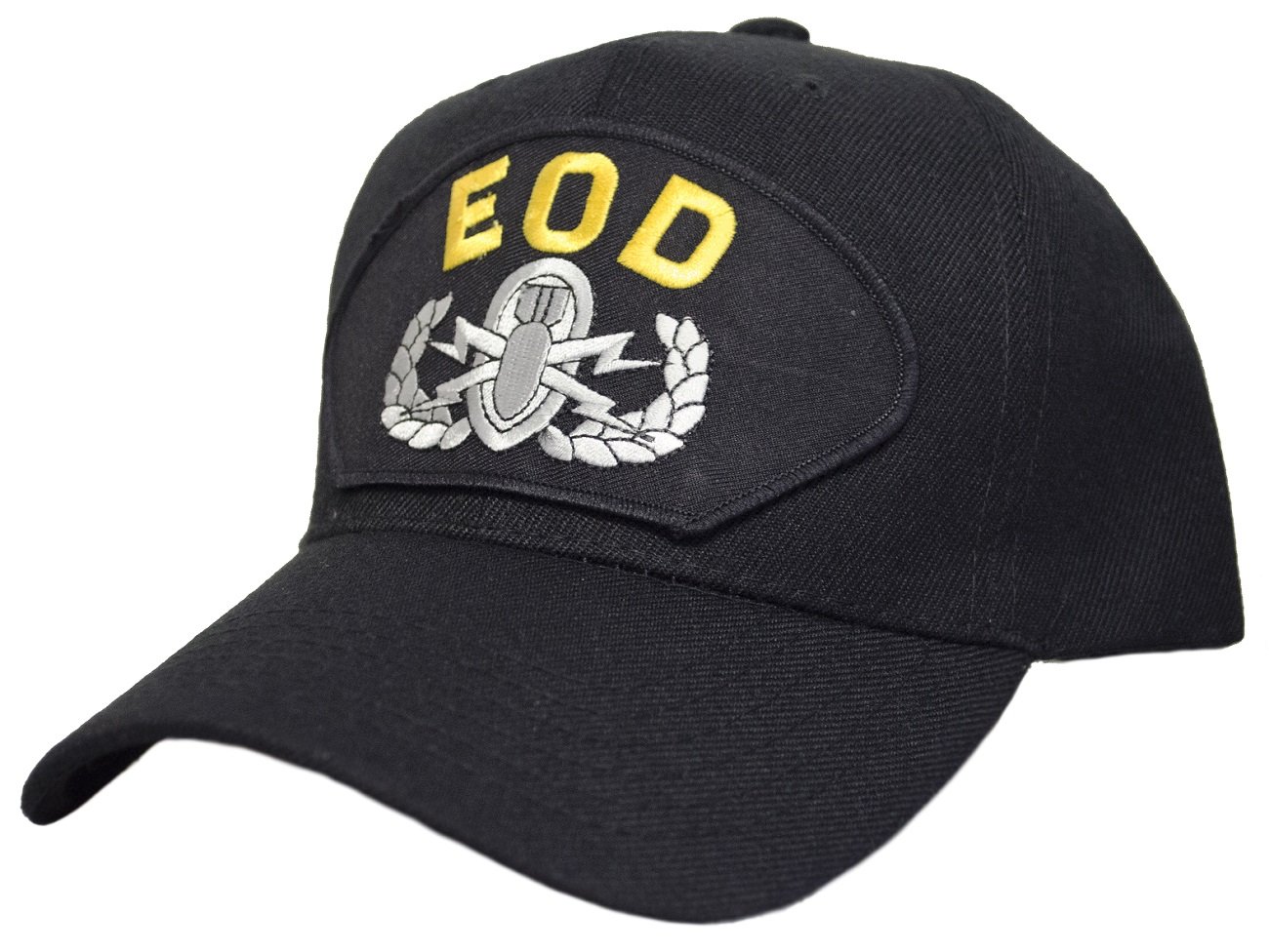 Military Productions EOD Explosive Ordinance Disposal Cap Black