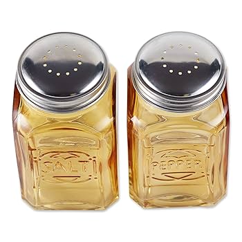 Amazon.com: RSVP International Jumbo Retro Glass Salt
