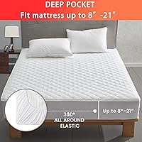 Vista 5 de MATBEBY Protector de colchón térmico tamaño King, funda de colchón eléctrica con doble control y 8 ajustes de calefacción, calentador de cama con 4