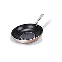 Moneta Rosegold Diamant Wok 28 cm, Acciaio