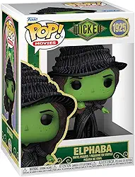 Funko Pop! Filmes: Wicked: For Good - Elphaba - Figura de vinil colecionável - ideia de presente - Mercadoria oficial - Brinquedos para crianças e adultos - Filmes Fans